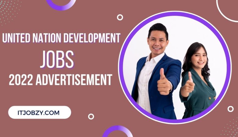 United Nation Development Programme Jobs August 2022